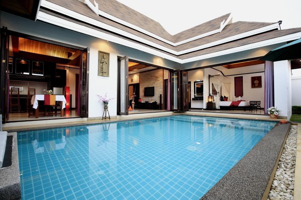 The Iris Pool Villa Rawai Værelse billede